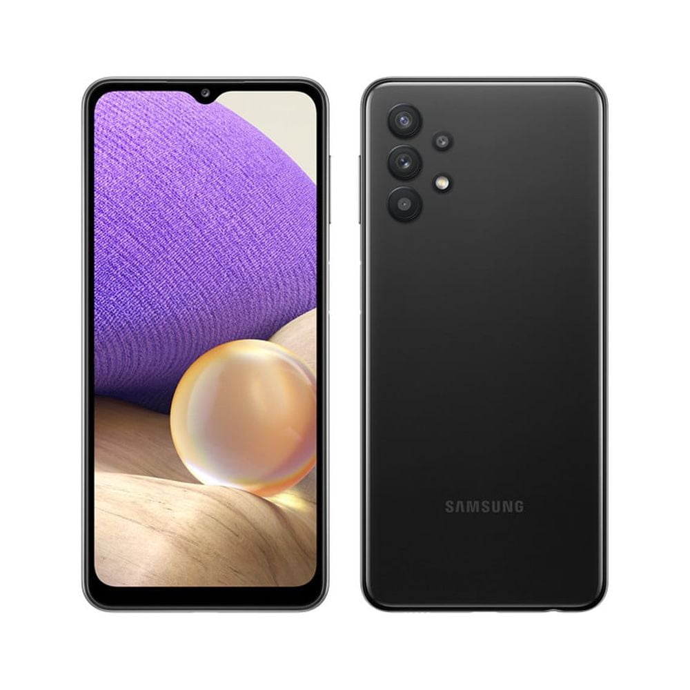 Samsung Galaxy A32 (5G) 64GB A326U (AT&T Unlocked) 6.5 Display Quad Camera  Long Lasting Battery Smartphone - Black (Renewed)