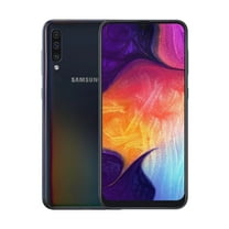 Restored Samsung Galaxy A50 64GB Fully Unlocked Phone Black (LCD SHADOW) (Refurbished)