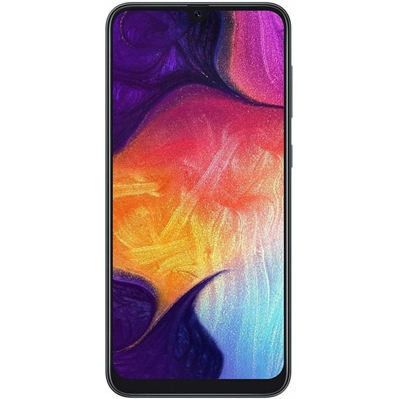 Restored Samsung Galaxy A50 A505U 64GB GSM/CDMA Unlocked Phone w/triple 25MP Camera - Black (Refurbished)