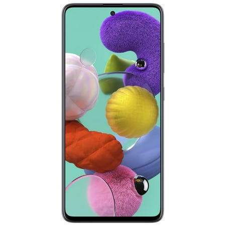 Restored Samsung Galaxy A51 A515U 128GB GSM/CDMA Unlocked Phone w/ Quad Camera 48 MP + 12 MP + 5 MP + 5 MP - Prism Crush Black (Refurbished)