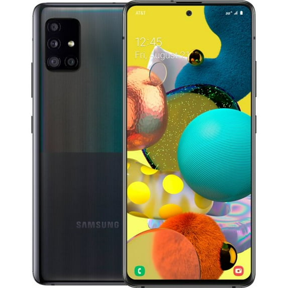 Pre-Owned Samsung Galaxy A51 S515DL (Tracfone/Straight Talk Only) 128GB Black (- ) (Refurbished: Good)
