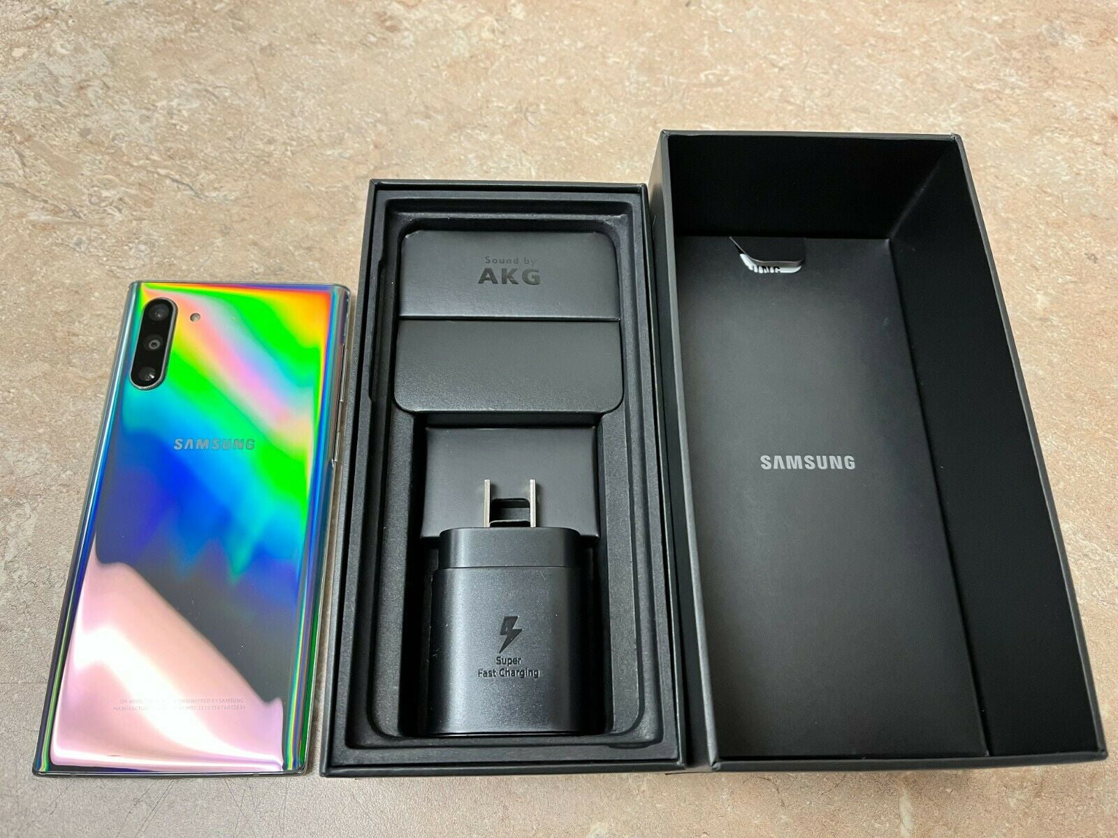  Samsung Galaxy Note 10, 256GB, Aura Black - for AT&T/T