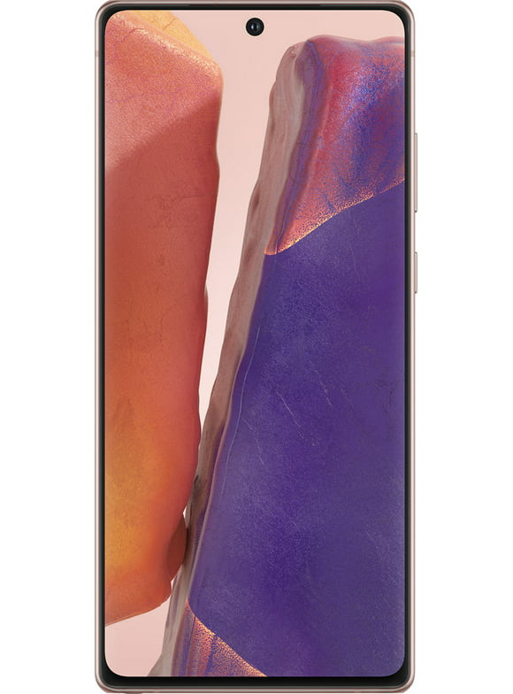 Pre-Owned Samsung Galaxy Note20 5G N981U 128GB GSM/CDMA Fully Unlocked Android Smartphone - Mystic Bronze (Refurbished: Good)