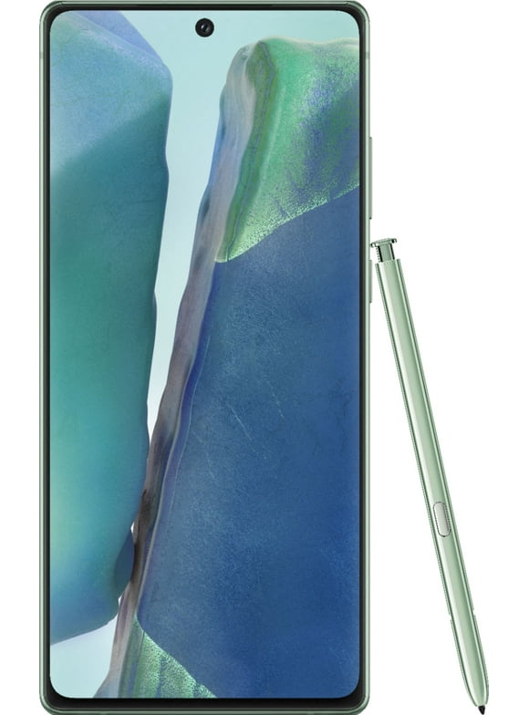 Pre-Owned Samsung Galaxy Note20 5G N981U 128GB GSM/CDMA Fully Unlocked Smart Phone - Mystic Green (Refurbished: Good)