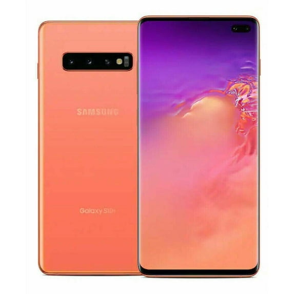 Pre-Owned Samsung Galaxy S10 Plus - Flaming Unlocked - Verizon - 128GB Pink (Good)