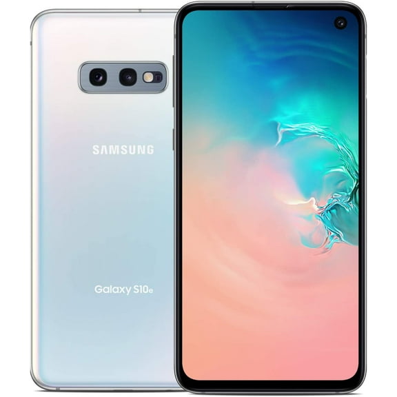 Pre-Owned Samsung Galaxy S10e G970U 128GB Fully Unlocked Prism White (LCD DOT)