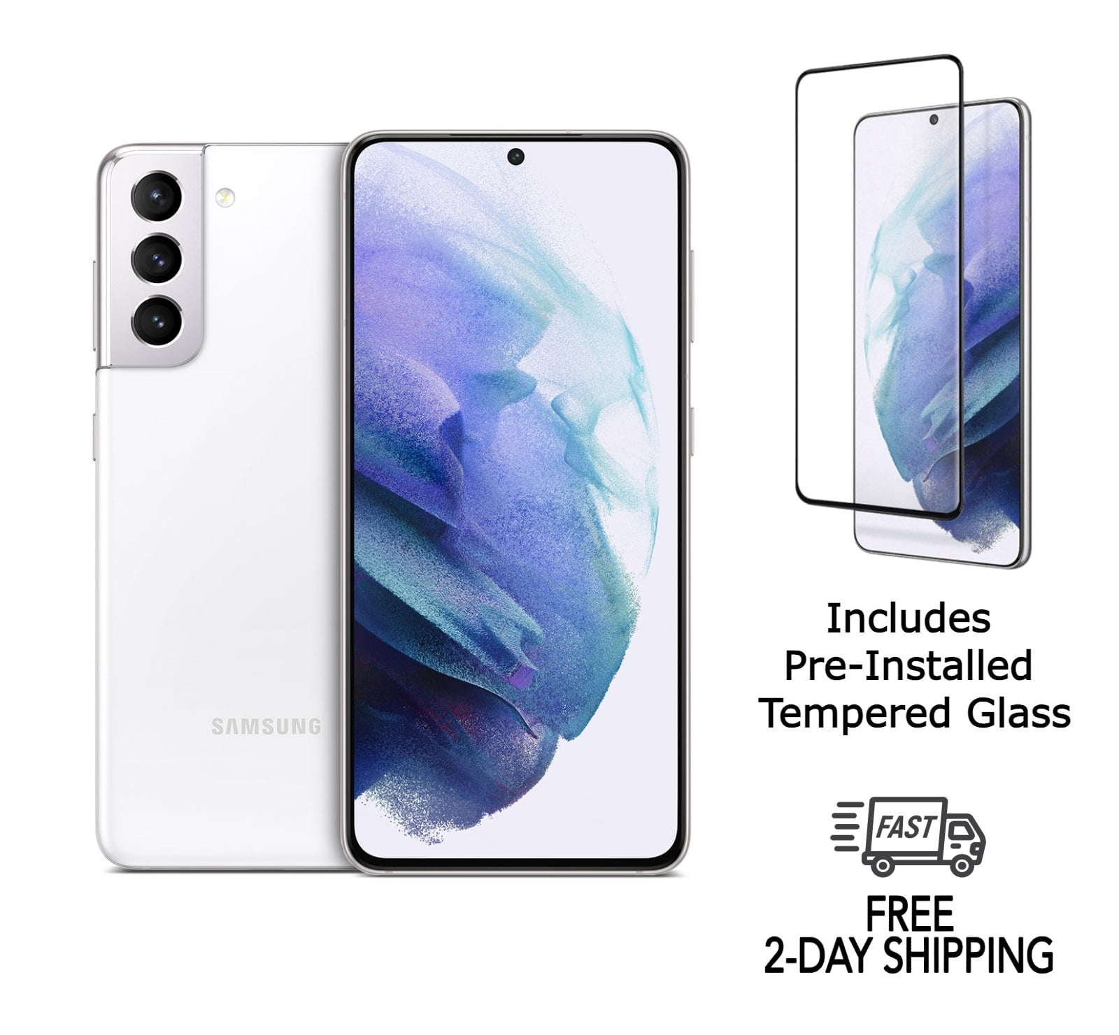 Pre-Owned Samsung Galaxy S21 5G G991U (Fully Unlocked) 128GB Phantom ...