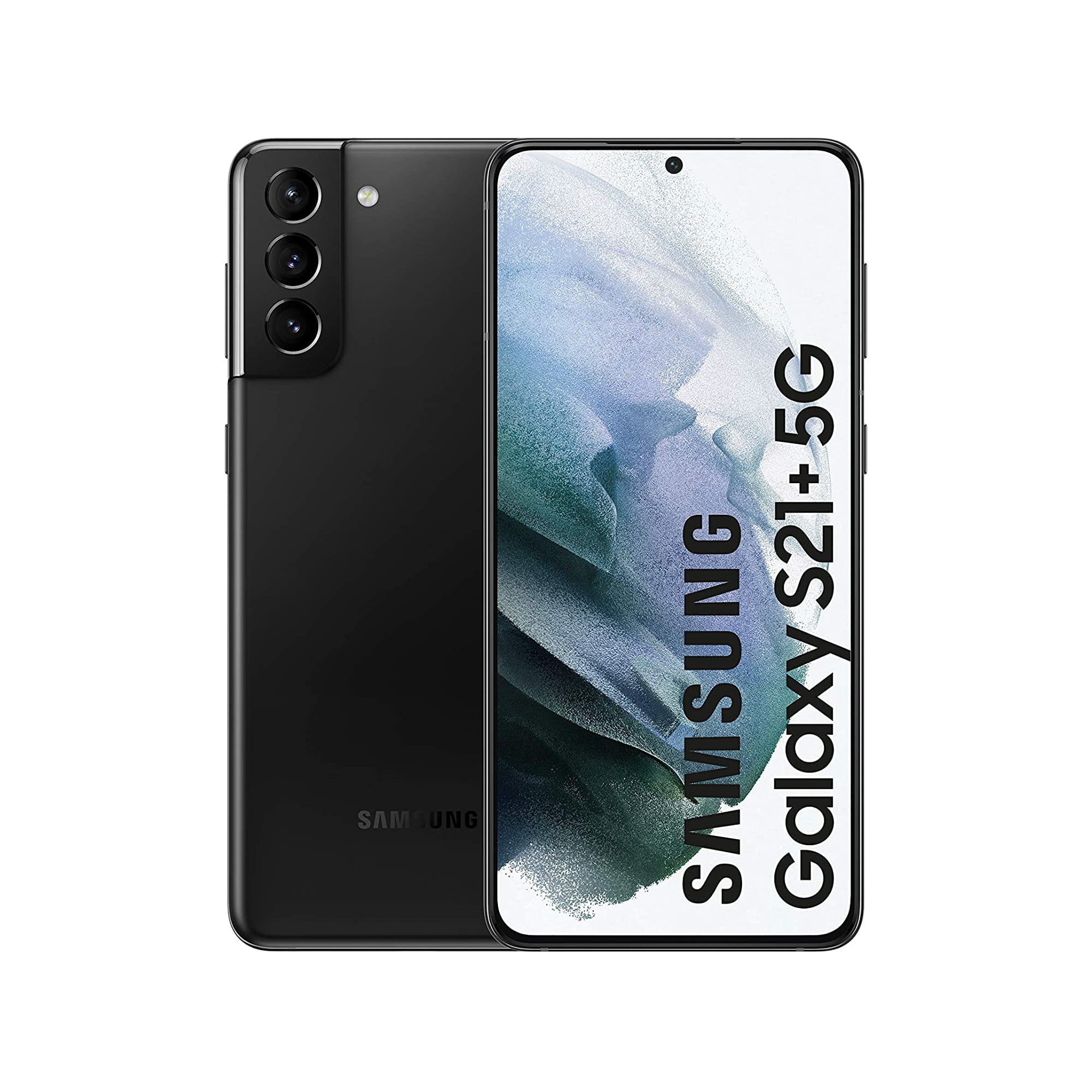 Pre-Owned Samsung Galaxy S21 Plus 5G 128GB (Model: SM-G996U) AT&T Unlocked  / GSM Unlocked Smartphone - Phantom Black (Refurbished: Good)