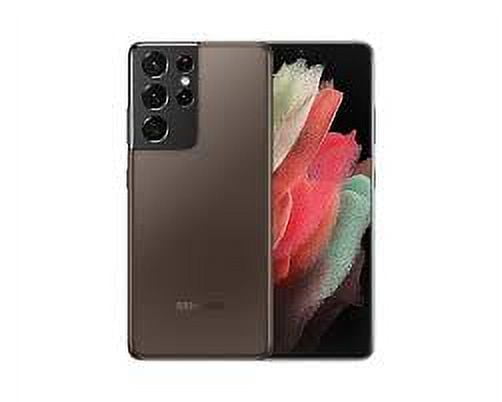 Restored Samsung Galaxy S21 Ultra 5G G998U 256GB Brown Unlocked Smartphone (Refurbished)