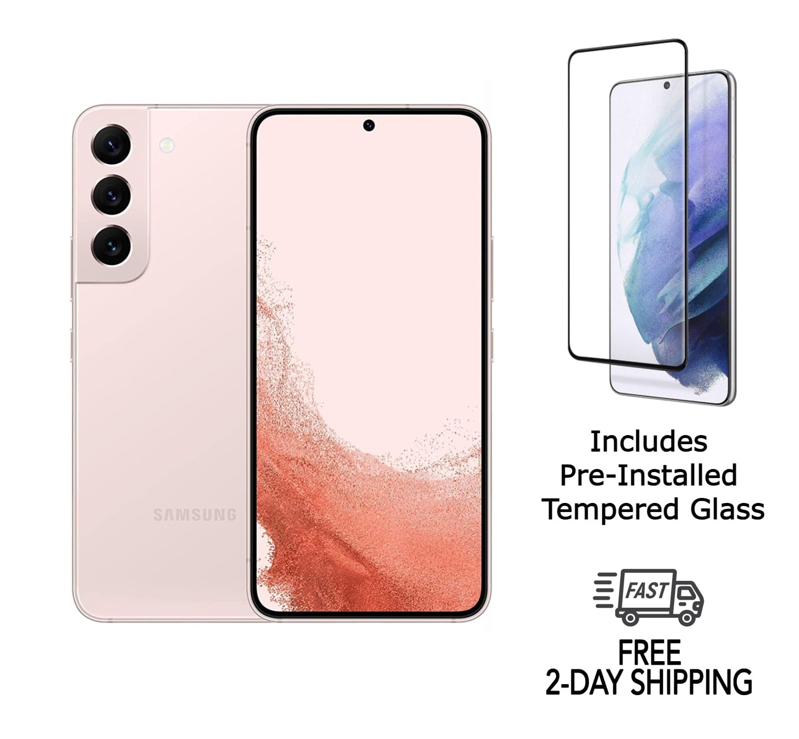 Samsung Galaxy 5G スマートフォン 本体 ローズゴールド Samsung Galaxy S22 5G Pink Gold 256GB - 6.1