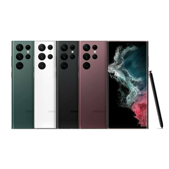 Pre-Owned Samsung Galaxy S22 Ultra 5G SM-S908U1 512GB White (US Model) - Factory Unlocked Cell Phone