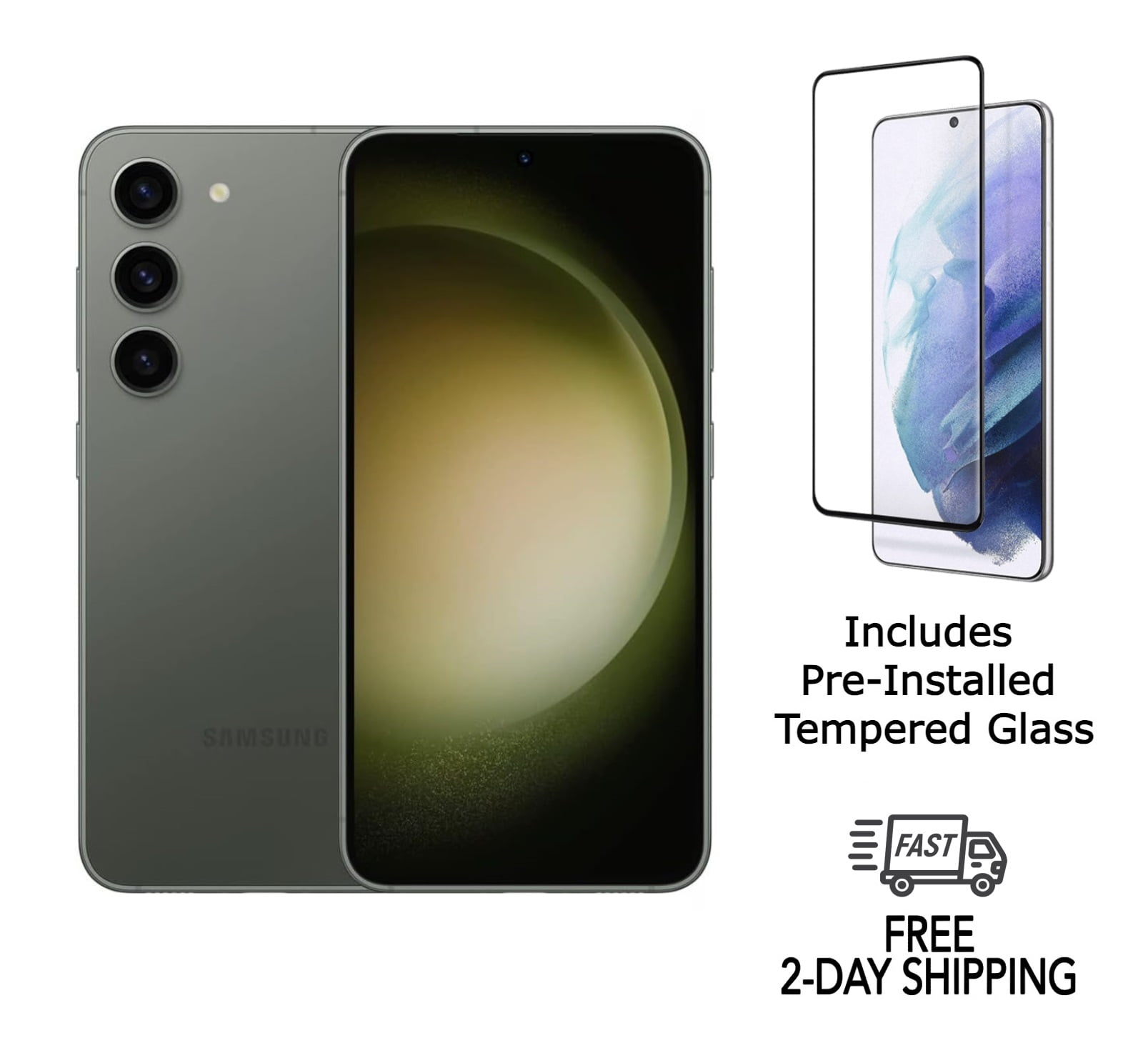 Samsung, Galaxy S23 5G Smartphone, SM-S911B DS, Green - Walmart.com