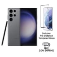 thumbnail image 1 of Pre-Owned Samsung Galaxy S23 Ultra 5G S918U (Fully Unlocked) 1TB Graphite with Tempered Glass screen protector, 1 of 1