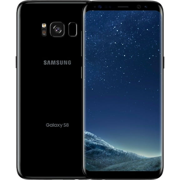 Pre-Owned Samsung Galaxy S8 64GB Midnight Black (T-Mobile) + (Refurbished: Good)