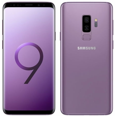 Restored Samsung Galaxy S9  Plus G965U 64GB Fully Unlocked Lilac Purple (Refurbished)