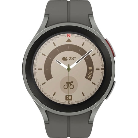 Pre-Owned Samsung Galaxy Watch5 Pro 45mm, R925N (GPS + Cellular) Titanium Case (Good)