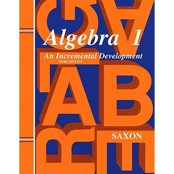 Pre-Owned Saxon Algebra: Saxon Algebra 1 Solutions Manual Third Edition (Edition 3) (Paperback)