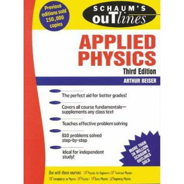 Pre-Owned Schaum's Outline of Applied Physics (Paperback) 0070052018 9780070052017