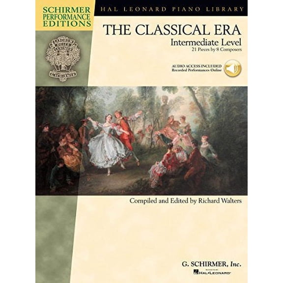 Pre-Owned Pre-Owned Schirmer Performance Edition Classical Era Int Pf Bk W Online Audio (Hal Leonard Piano Library) (Includes Online Access Code): Intermediate Level - 21 Pieces by 8 Composers Paperback
