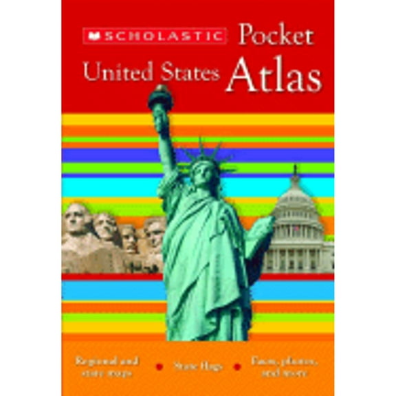 Pre-Owned Scholastic Pocket United States Atlas (Paperback 9780439852159) by Scholastic Reference (Creator)