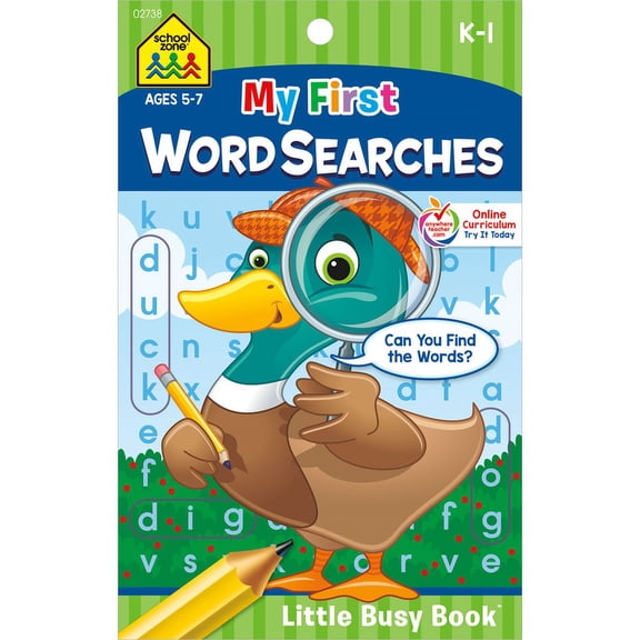 Pre-Owned My First Word Searches Little Busy Book
