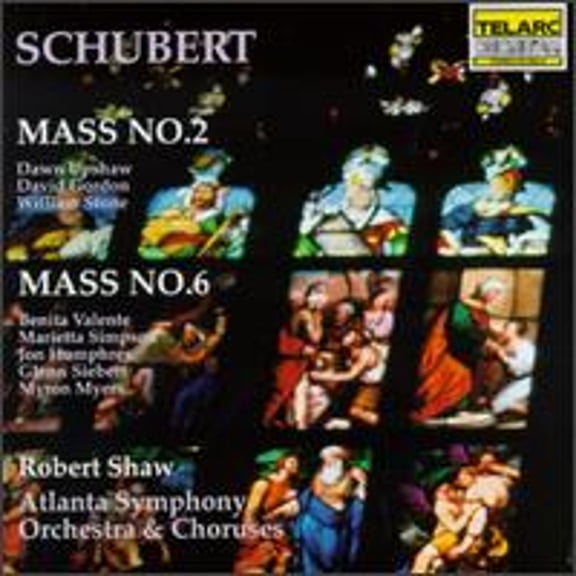 Pre-Owned Schubert: Masses Nos. 2 & 6 (CD 0089408021220) by Benita Valente (soprano), David Gordon (tenor), Dawn Upshaw (soprano), Jon Humphrey (tenor);...