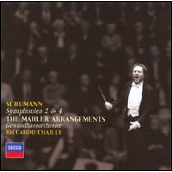 Pre-Owned Schumann: Symphonies Nos. 2 & 4 (The Mahler Arrangements) (CD 0028947583523) by Leipzig Gewandhaus Orchestra, Riccardo Chailly (conductor)