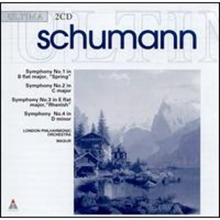 Pre-Owned Schumann: Symphony No. 1 "Spring"; Symphony No. 2; Symphony No. 3 "Rhenish"; Symphony No. (CD 0685738519125) by London Philharmonic Orchestra, Kurt Masur (conductor)