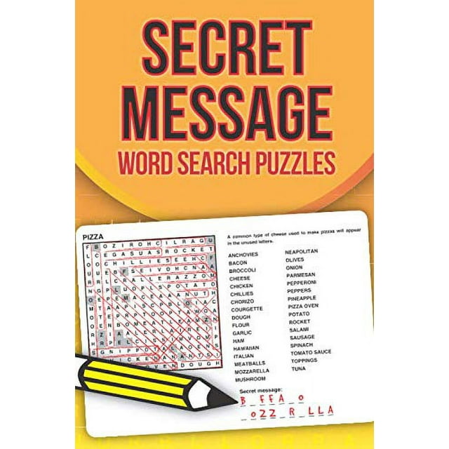 Pre-Owned Secret Message Word Search Puzzles: ...can you reveal the ...