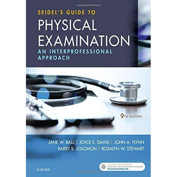 Pre-Owned Seidel's Guide to Physical Examination: An Interprofessional Approach, 9780323481953, 0323481957, Hardcover, 9 edition
