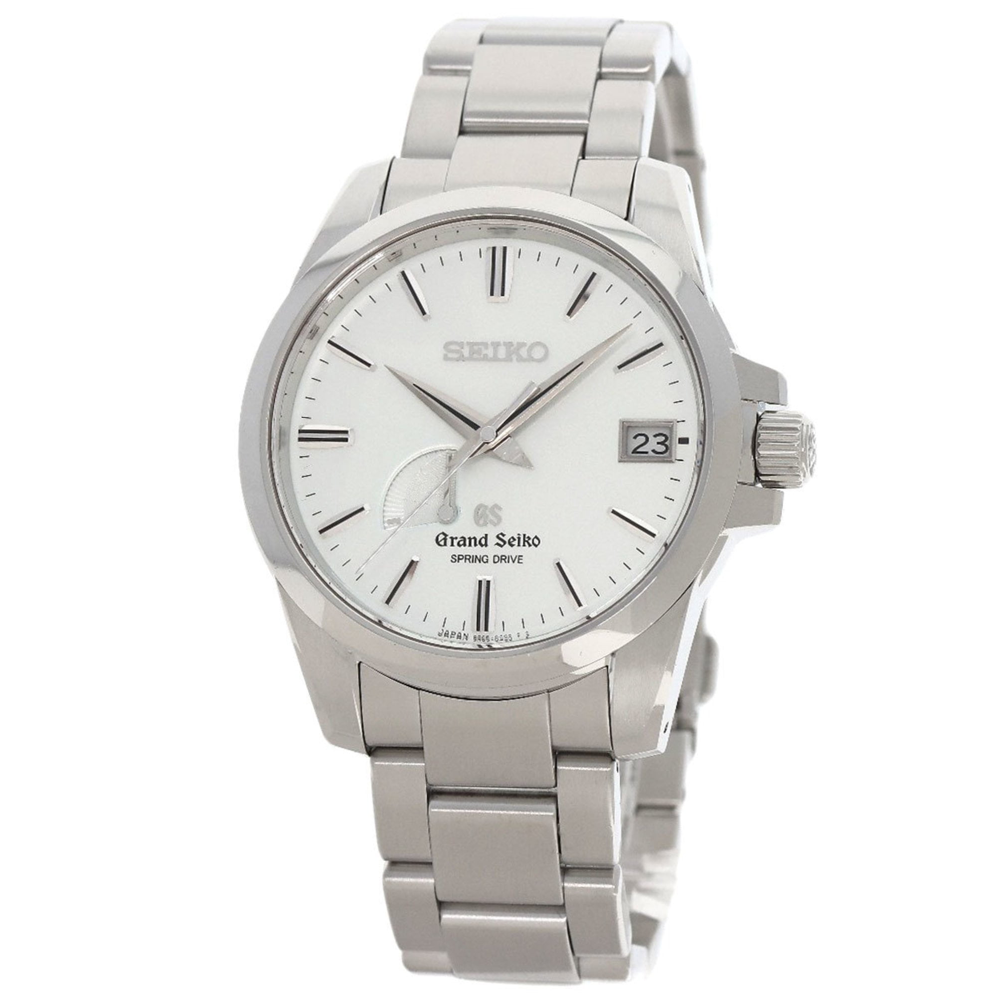 Pre Owned Seiko SBGA015 9R65 0AG0 Grand Spring Drive Watch Stainless Steel SS Men s SEIKO Good Walmart