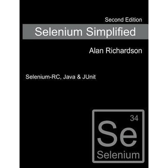 Pre-Owned Selenium Simplified (Paperback) 0956733239 9780956733238