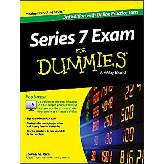 Pre-Owned Series 7 Exam for Dummies, with Online Practice Tests 9781119103752