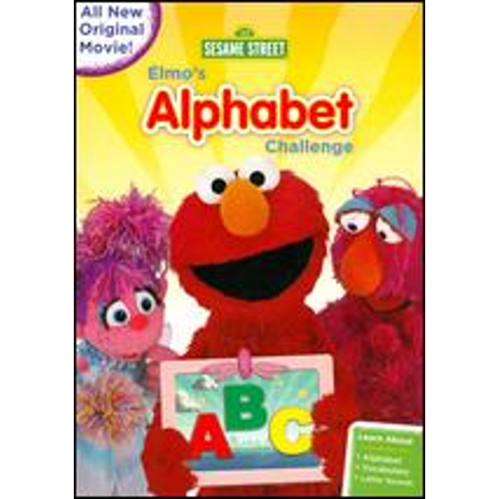 Elmo Pre Writing Pre-Owned SESAME STREET: ELMO'S ALPHABET CHALLENGE/LEARNING ABOUT ...