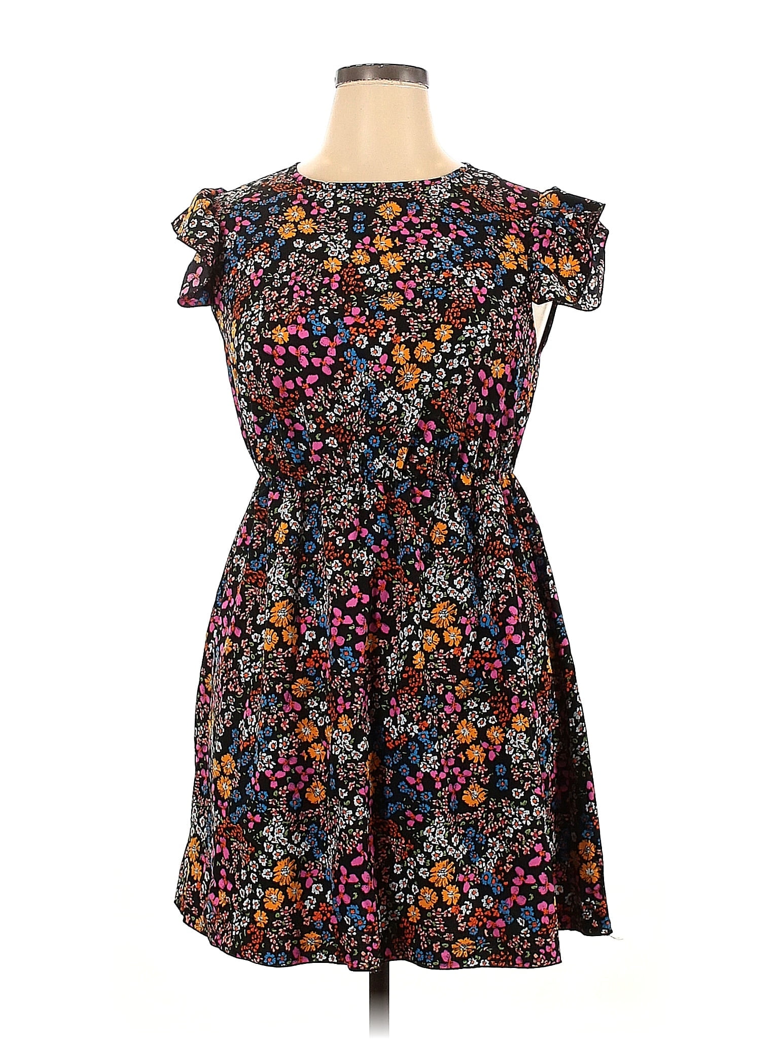 Pre-Owned Shein Women's Size 0X Plus Casual Dress - Walmart.com
