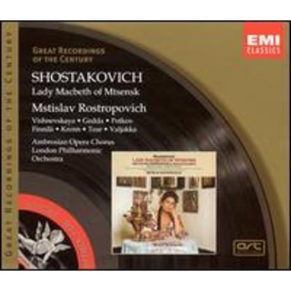 Pre-Owned Shostakovich: Lady Macbeth of Mtsensk (CD 0724356777927) by Alan Byers (vocals), Alexander Malta (vocals), Birgit Finnila (vocals), Colin Appleton (vocals), David Beavan (vocals);...