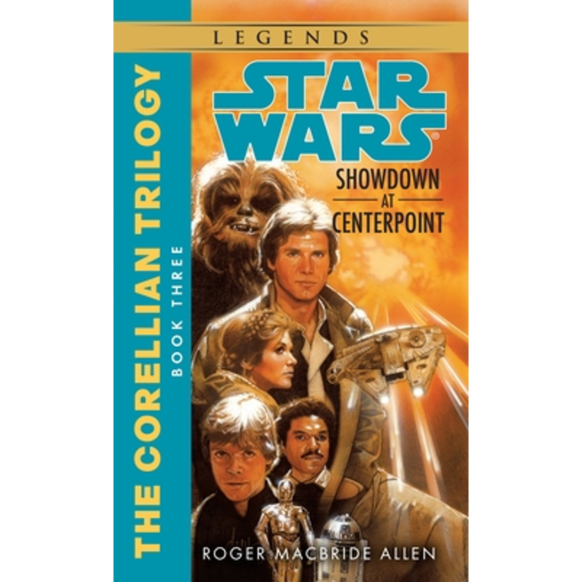 Pre-Owned Showdown at Centerpoint: Star Wars Legends (The Corellian Trilogy) (Paperback 9780553298062) by Roger MacBride Allen