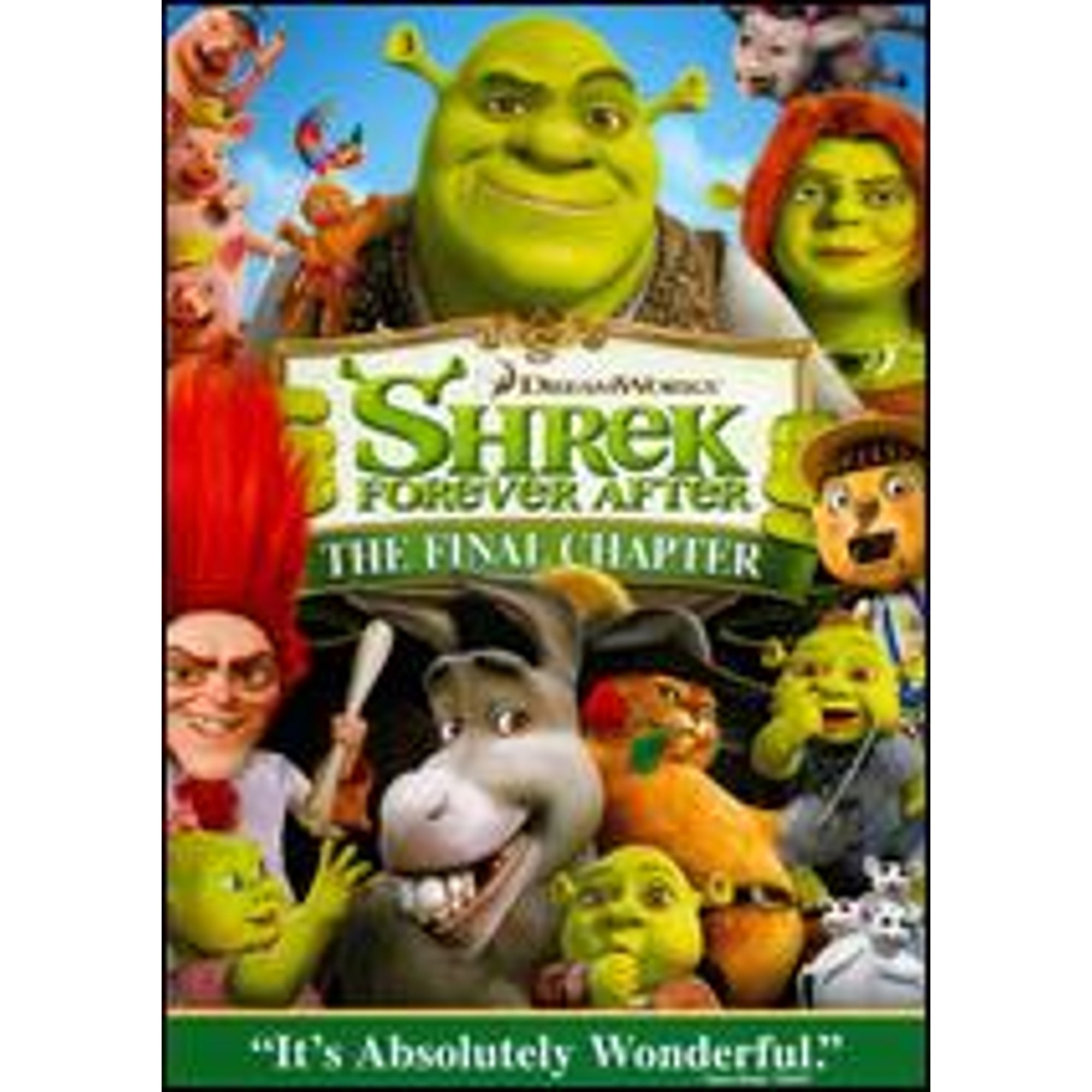 Shrek: Forever After - The Final Chapter (DVD New Box Art