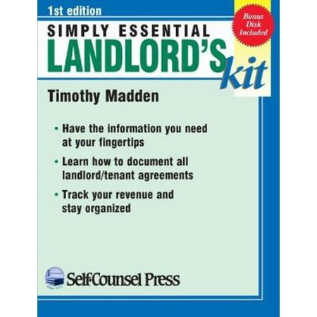 Pre-Owned Simply Essential Landlord's Kit (Paperback) 1551805901 9781551805900