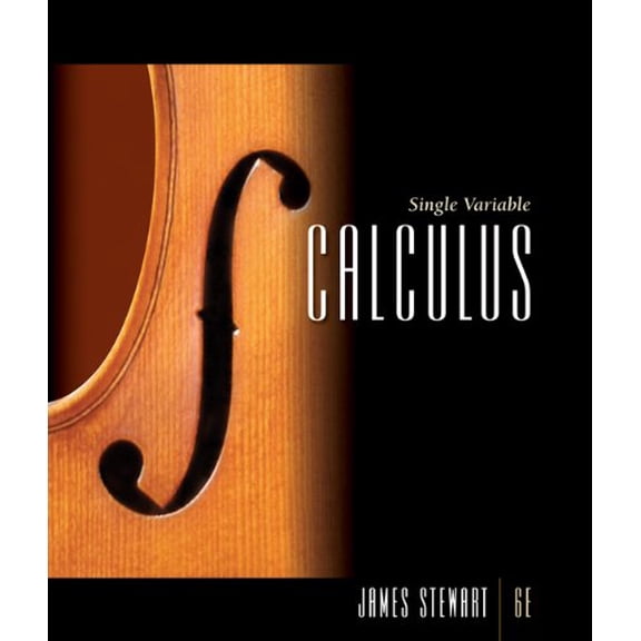 Pre-Owned Pre-Owned Single Variable Calc W/CD 6e (Stewart's Calculus Series) Paperback