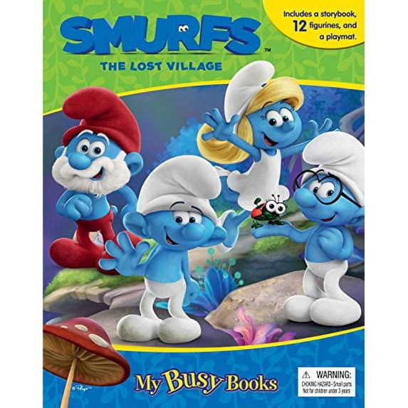 Pre-Owned Smurfs: The Lost Village My Busy Book Paperback