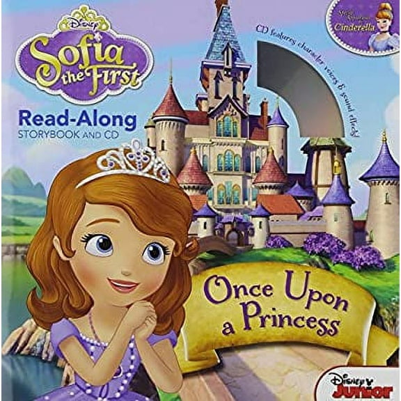 Pre-Owned Sofia the First Read-Along Storybook and CD Once upon a Princess 9781423168461