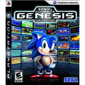 Restored Sonic's Ultimate Genesis Collection PlayStation 3 Physical Platformer Game Action & Adventure