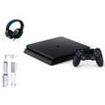 thumbnail image 1 of Pre-Owned Sony 2215B PlayStation 4 Slim 500GB Gaming Console Black, Headset With BOLT AXTION Cleaning Kit ( ), 1 of 5