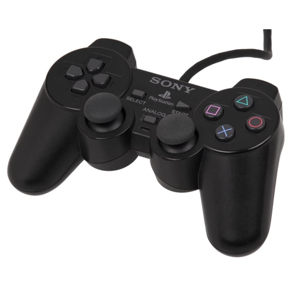 Pre-Owned Sony Dualshock 2 Wired Video Game Controller for PlayStation 2, Black