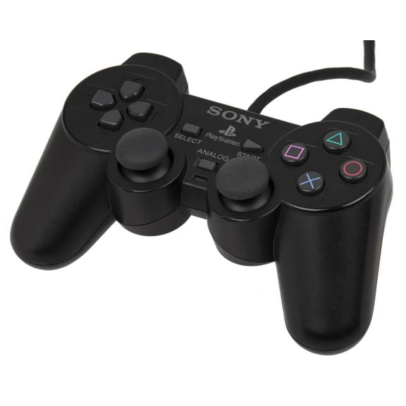Pre-Owned Sony Dualshock 2 Wired Controller for PlayStation 2 PS2 Black ( :Good)