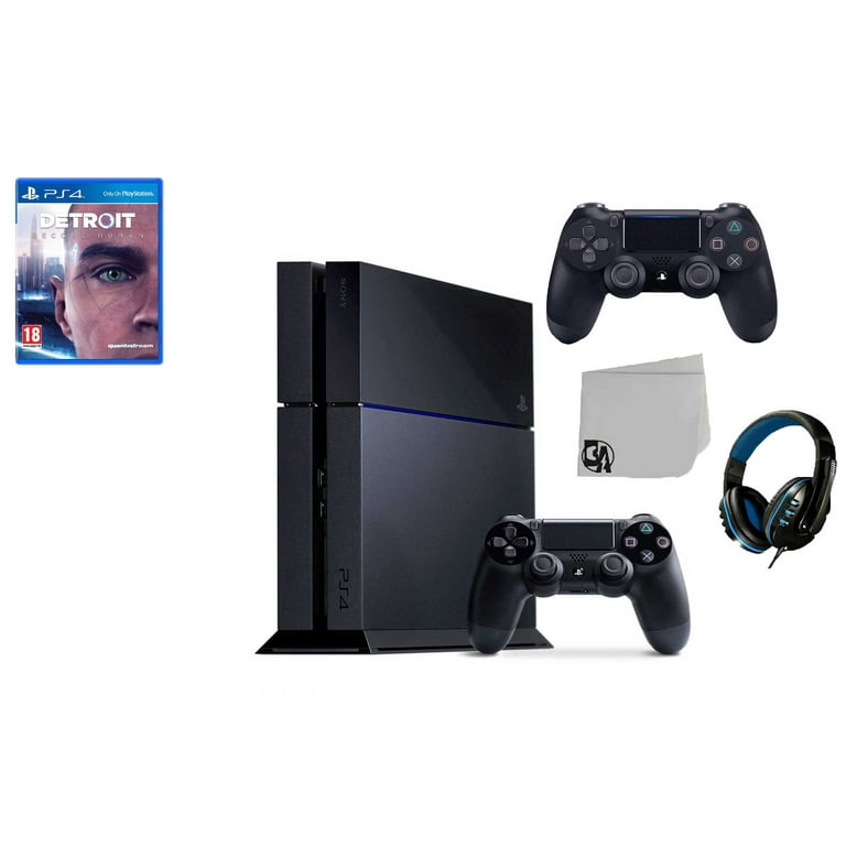Second hand ps4 with 2 controllers sale