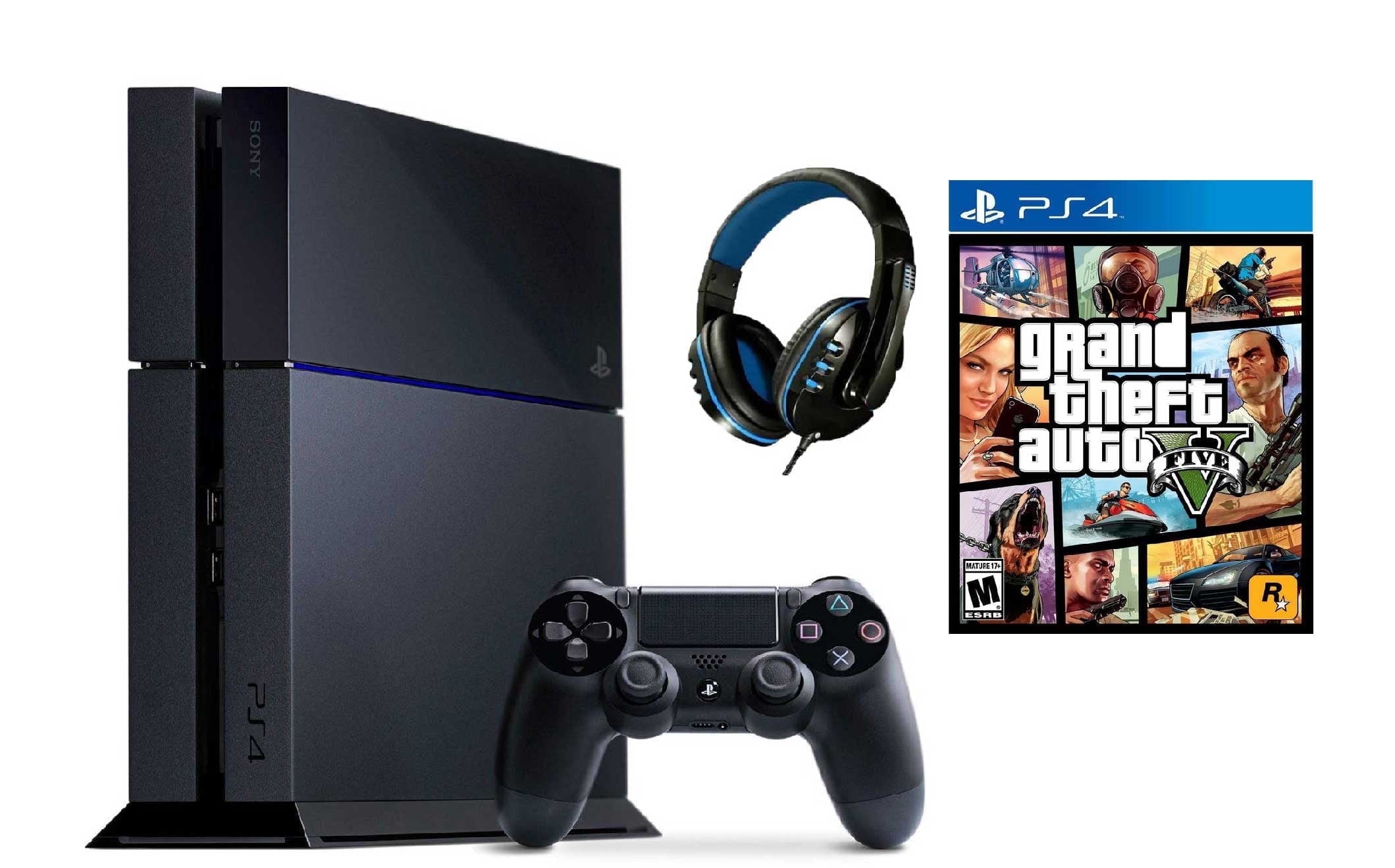 Pre-Owned Sony PlayStation 4 500GB with Grand Theft Auto V BOLT 