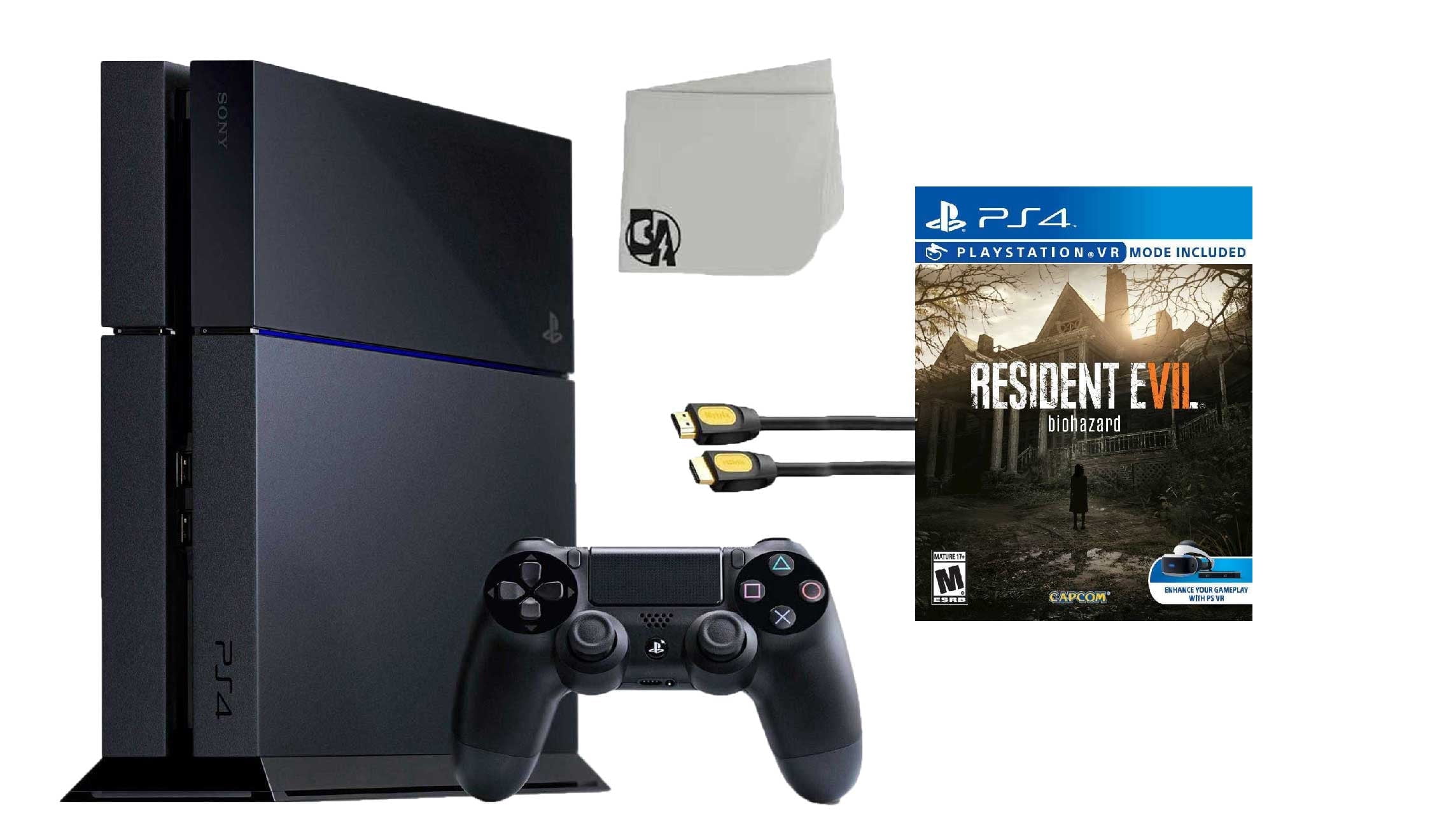 Pre-Owned Sony PlayStation 4 500GB Gaming Console Black with 