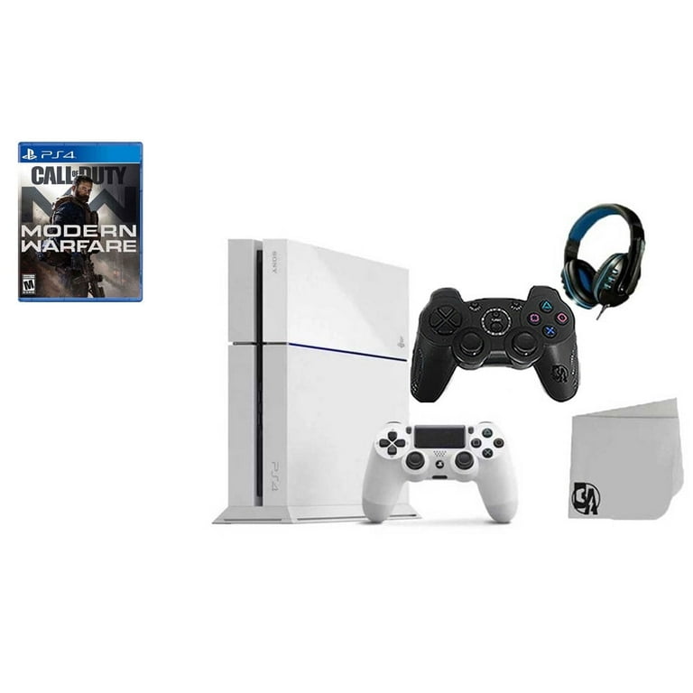 Restored Sony PlayStation 4 500GB Gaming Console White 2 